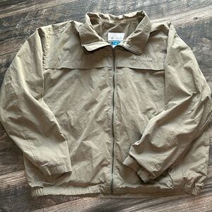Columbia Men's Tan Windbreaker